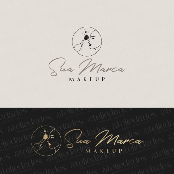 ateliedades outlet de logos logotipo makeup maquiadoras 01