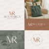 ateliedades outlet de logos logotipo iniciais mr
