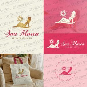 outlet de logos logotipo bronzeamento 02