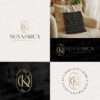 ateliedades outlet de logos logotipo iniciais ko