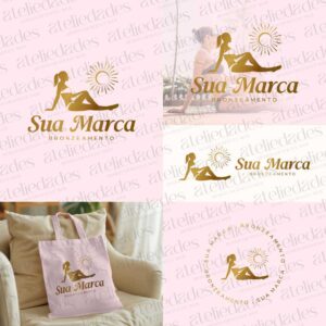 outlet de logos logotipo bronzeamento 03
