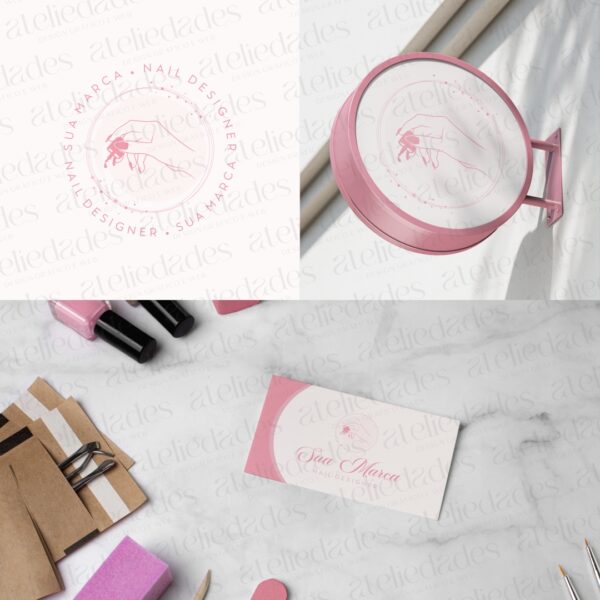 ateliedades outlet de logos logotipo nail designer 01