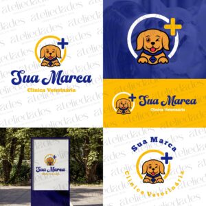 ateliedades outlet de logos logotipo para clínica veterinária 02