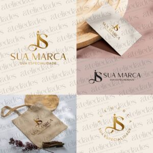 outlet de logos logotipo iniciais is design clássico