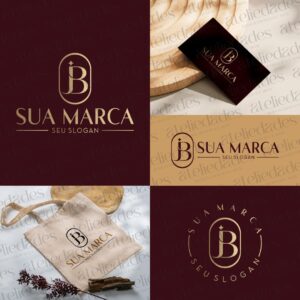 outlet de logos logotipo iniciais jb elegante exclusivo
