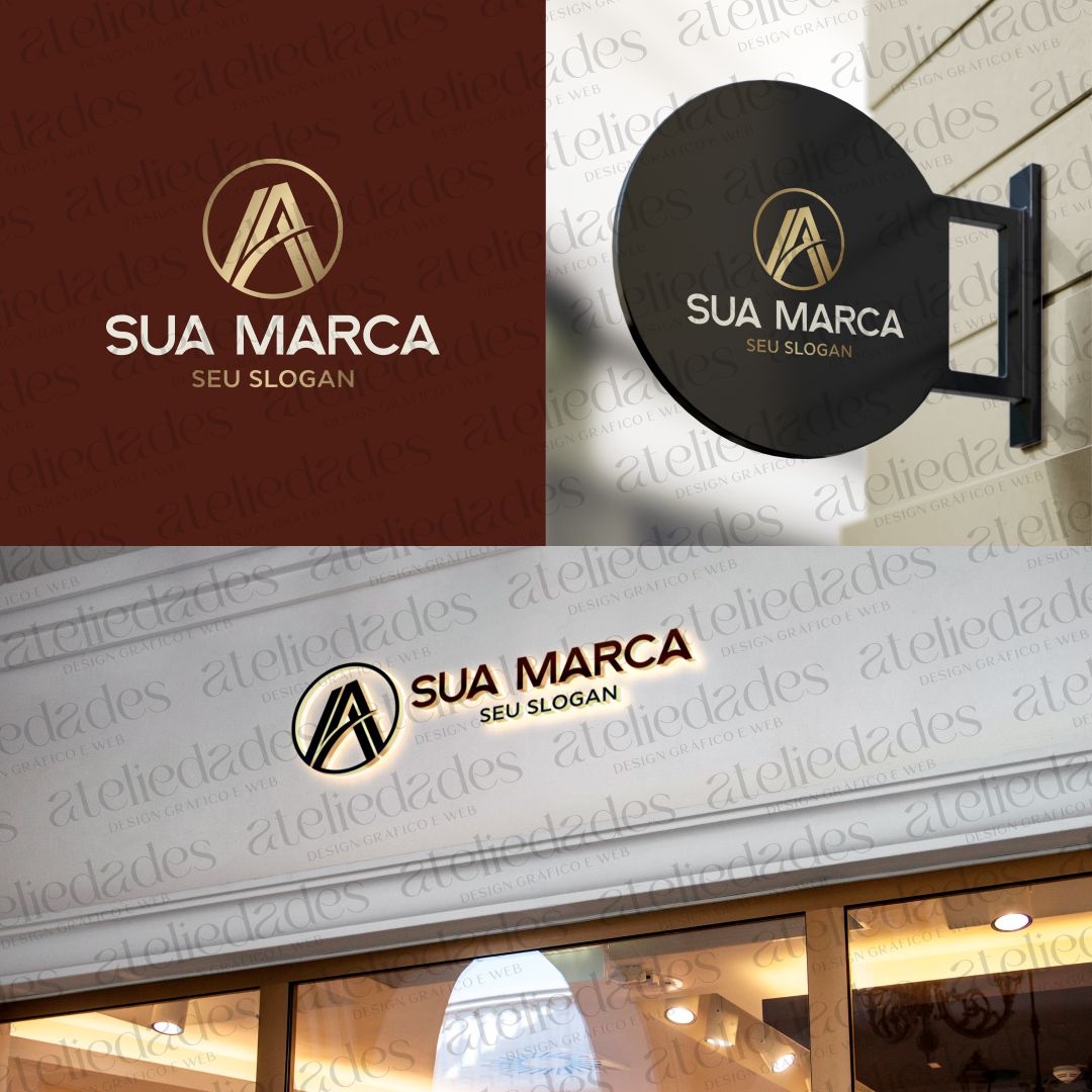outlet de logos logotipo inicial a design exclusivo