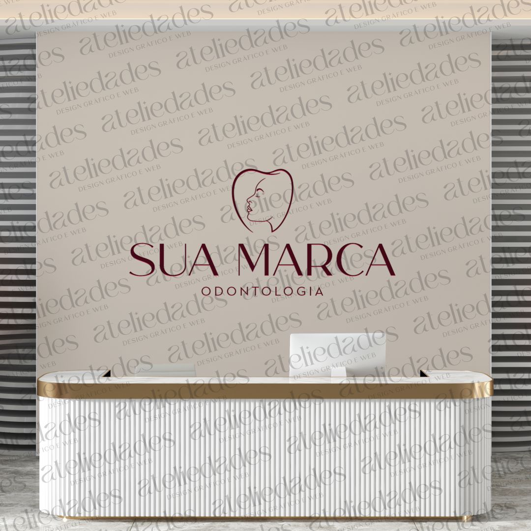 outlet de logos logotipo odontologia harmonização facial premium