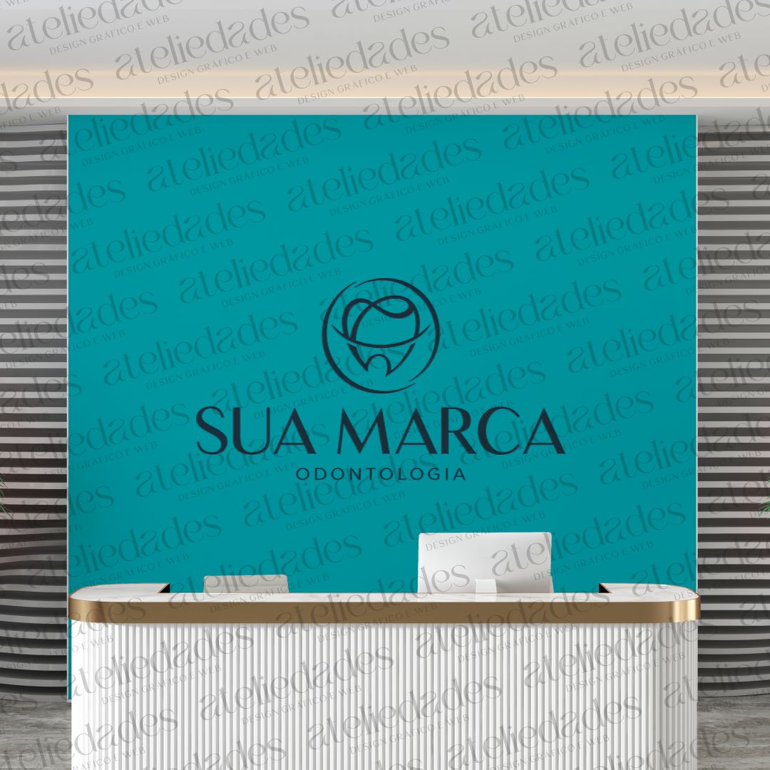 outlet de logos logotipo para dentista dente premium